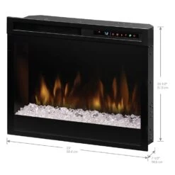 Dimplex Nova 23-In Multi-Fire XHD Contemporary Plug-In Electric Fireplace Insert -electric fireplace Store XHD23G Dimensions cf82025b 8ce3 4101 a562 1442aadfa4cc