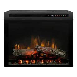 Dimplex Nova 23-In Multi-Fire XHD Plug-In Electric Fireplace Insert -electric fireplace Store XHD23L Straight Silo