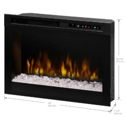 Dimplex Nova 26-In Multi-Fire XHD Contemporary Electric Fireplace Insert 18 Dimplex Nova 26-In Multi-Fire XHD Contemporary Electric Fireplace Insert -electric fireplace Store XHD26G Dimensions