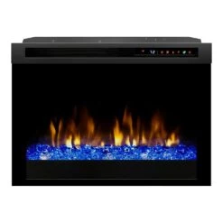 Dimplex Nova 26-In Multi-Fire XHD Contemporary Electric Fireplace Insert 14 Dimplex Nova 26-In Multi-Fire XHD Contemporary Electric Fireplace Insert -electric fireplace Store XHD26G Embers Blue Straight Silo