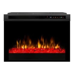 Dimplex Nova 26-In Multi-Fire XHD Contemporary Electric Fireplace Insert 17 Dimplex Nova 26-In Multi-Fire XHD Contemporary Electric Fireplace Insert -electric fireplace Store XHD26G Embers Red Straight Silo