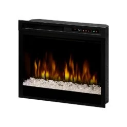 Dimplex Nova 28-In Multi-Fire XHD Contemporary Electric Fireplace Insert -electric fireplace Store XHD28G Angled Silo