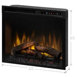Dimplex Nova 28-In Multi-Fire XHD Electric Fireplace Insert -electric fireplace Store XHD28L Dimensions