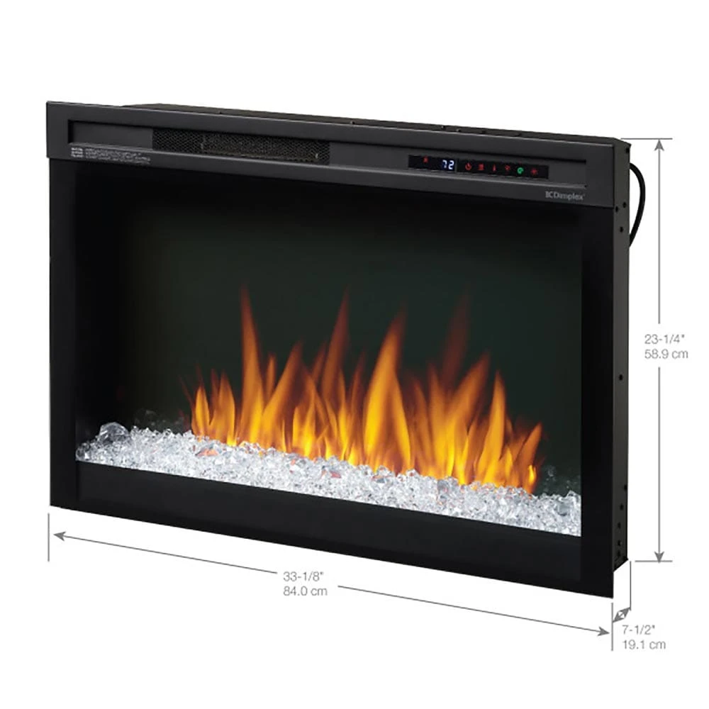 Dimplex Nova 33-In Multi-Fire XHD Contemporary Electric Fireplace Insert 9 Dimplex Nova 33-In Multi-Fire XHD Contemporary Electric Fireplace Insert - Image 9