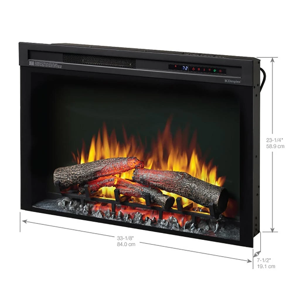 Dimplex Nova 33-In Multi-Fire XHD Electric Fireplace Insert 4 Dimplex Nova 33-In Multi-Fire XHD Electric Fireplace Insert - Image 4