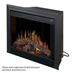 Dimplex 33-In Built-in Electric Fireplace -electric fireplace Store bifold