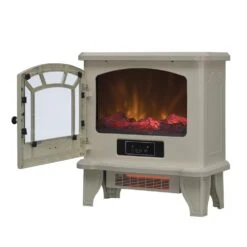 Duraflame 550 Cream Infrared Freestanding Electric Fireplace Stove With Remote Control -electric fireplace Store media c7aa491d 646a 44fe 8934 bbe3e0f6f1a2