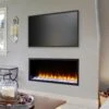 SimpliFire 43-in Scion Linear Built-In Electric Fireplace -electric fireplace Store scion 43 ls