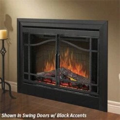 Dimplex 33-In Built-in Electric Fireplace -electric fireplace Store swingDoors